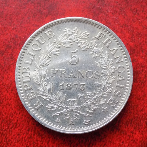 Francia franchi 1873 zecca - 5,