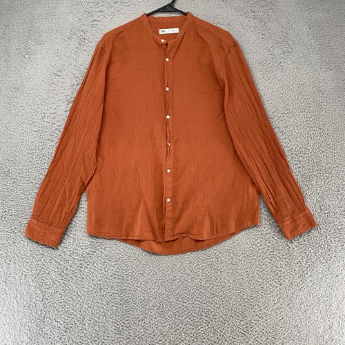 Zara band camicia collo - camicia, uomo