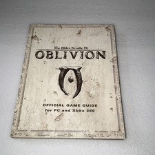 The Elder Scrolls IV Oblivion Guida Strategica Gioco Ufficiale PC Xbox 360 Ottime Condizioni RARO