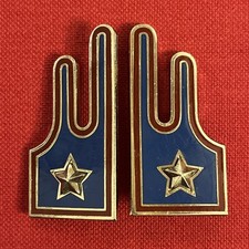 602 - Mostrine Esercito Italiano Genio Trasmissioni (pin mancante)