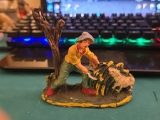 personaggio presepe vintage -