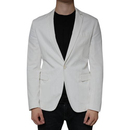 Dondup blazer bianco - blazer, monopetto