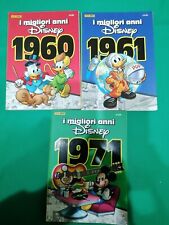LOTTO 3 NN. I MIGLIORI ANNI DISNEY 1960-1961-1971 PANINI COMICS 