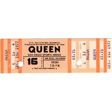 Biglietto concerto QUEEN Stub