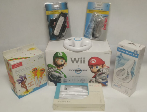 Nintendo wii mario - wii, pack