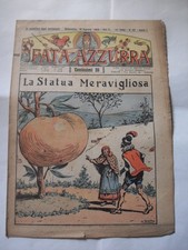 FATA AZZURRA  STATUA MERAVIGLIOSA DOMENICA 19 AGOSTO 1928