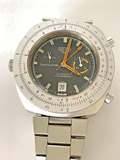 A HEUER WATCH  VINTAGE