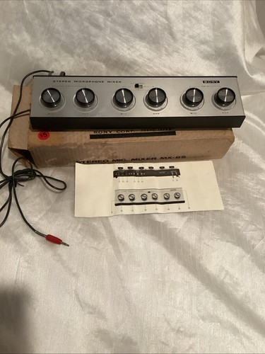 Mixer microfono stereo vintage