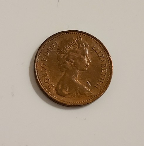 Moneta rara 1974 new penny - 1974,