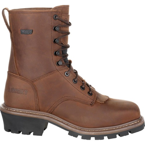 Rocky square toe logger - square,