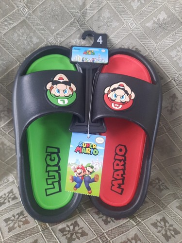 Sandali slides nintendo super - sandali,