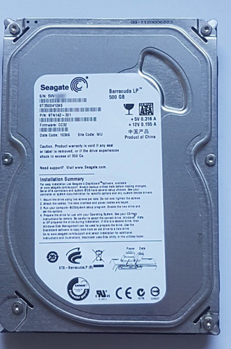 Disco rigido 500 sata - 500,