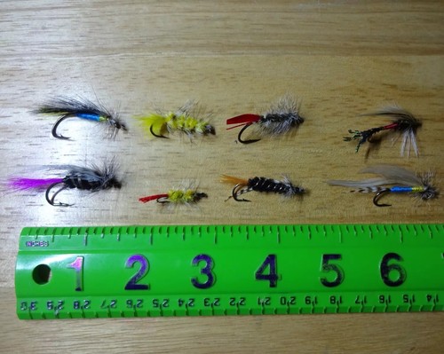 Mosche pesca assortite con - pesca,