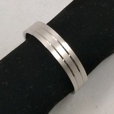 Anello In Oro Bianco 18 K. 2