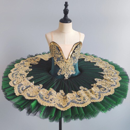 Gonna balletto viola verde - da,