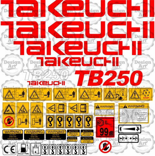 Takeuchi tb250 250 mini - takeuchi, tb