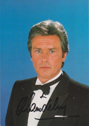 Alain delon autografo - alain,