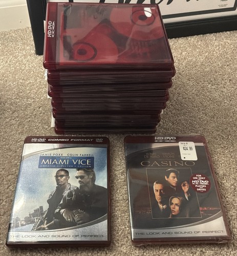 Lot hd dvd format - 15,