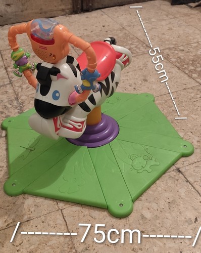 Fisher price zebra saltarello - fisher-price,