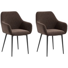 Set 2 Sedie Imbottite Stile