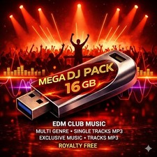 USB PEN 16GB DJ PACK WITH 20