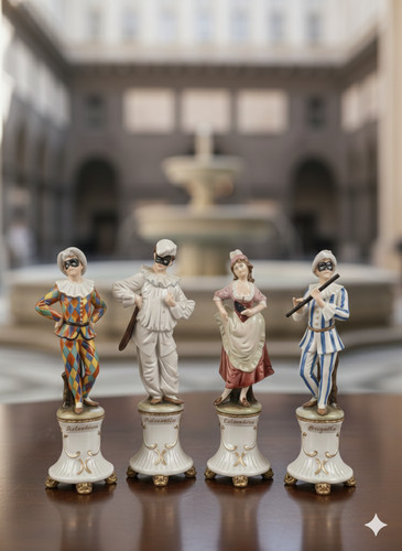 Raro set capodimonte firmate - capodimonte,