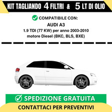 Tagliando per AUDI A3 1.9 TDI