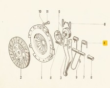 CITROEN GS/GSA MOLLA FORCELLA