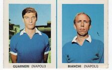 figurina CALCIATORI EDIS 1968/69 DA DISTRIBUTORE NEW NAPOLI GUARNERI BIANCHI