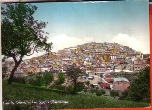 Cartolina calitri acqu - ,