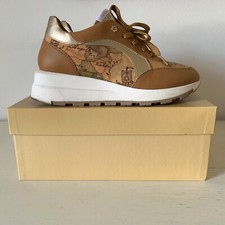 Alviero Martini 1° Classe Junior N 1916 1365 Sneakers con zeppa Geo Beige  n.39