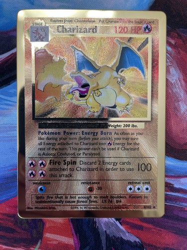 Pokemon charizard 102 - charizard, 4/102