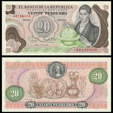 🇨🇴 Colombia 20 Pesos Oro