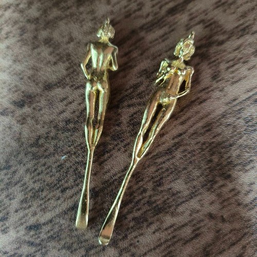 2pcs statua ragazza nuda - statua,