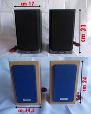 PIONEER S-P410 e THOMSON casse altoparlanti hi-fi passive vintage OTTIMO USATO