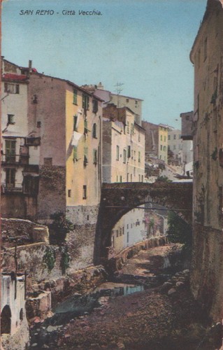 San remo città - città, vecchia.non