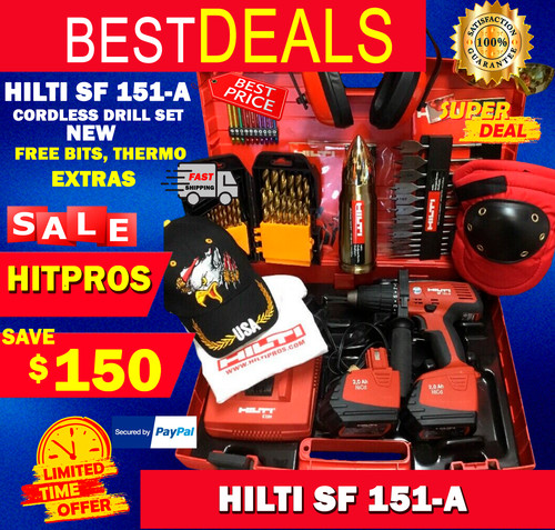 Hilti 151 cordless - sf, drill