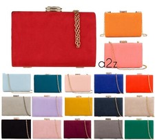 Pochette donna scamosciata