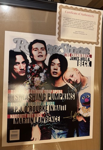 Incredibile poster autografato