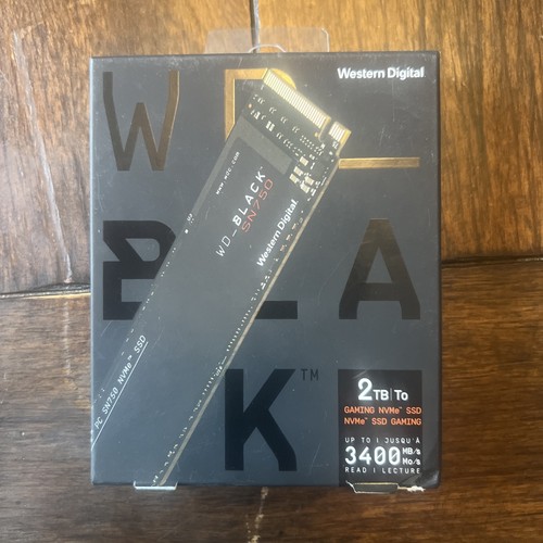 Black sn750 2tb nvme 2 - nvme, m.2