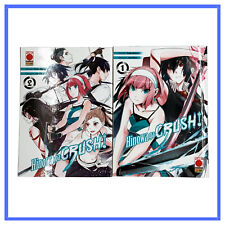 Lotto fumetti manga Hinowa Ga Crush sequenza 1 2 panini comics planet manga
