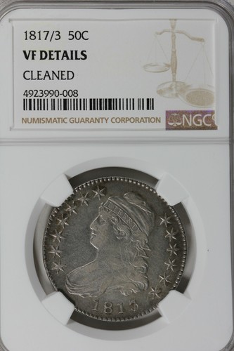 1817 50c ngc dettagli - 1817/3,