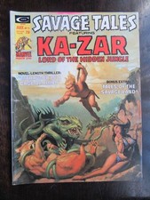 SAVAGE TALES FEATURING KA-ZAR. CURTIS/MARVEL 1975.  JULY NO. 11. VFN.