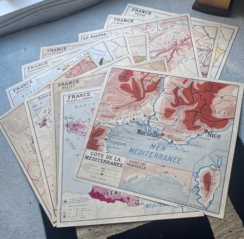 Vintage french school - vintage,