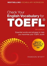Check Your English Vocabulary for TOEFL: Essential words and phrases to help you
