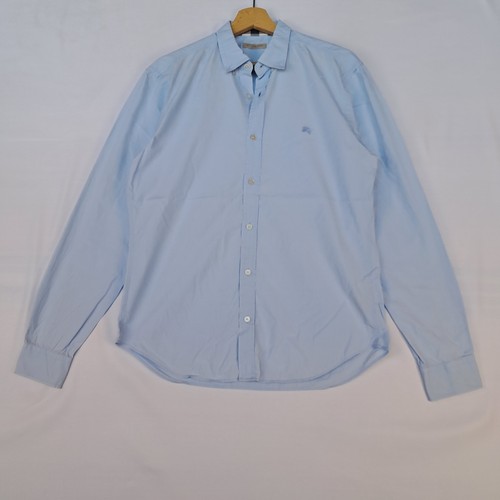 Camicia burberry colore blu - camicia,