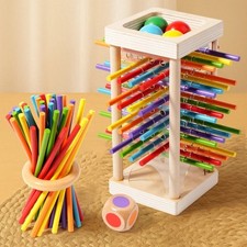 Gioco Puzzle Bastone in Legno