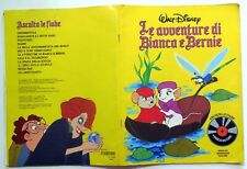 WALT DISNEY LE AVVENTURE DI BIANCA E BERNIE MONDADORI ASCOLTA FIABE 1983