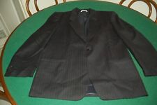 Petrelli, Vestito uomo, Gessato fumo Londra ocra azzurro,  tg. 50, usato