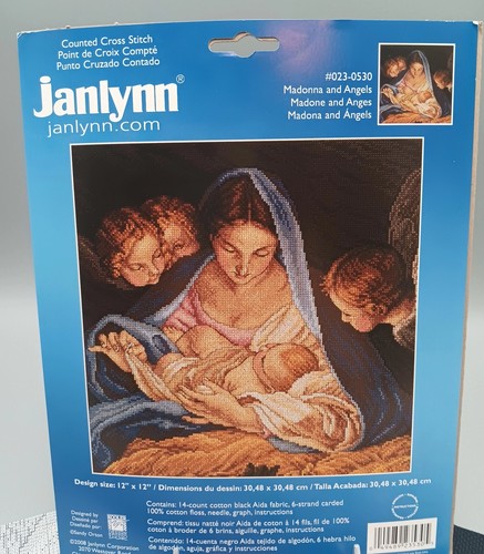 Kit punto croce janlynn - punto,